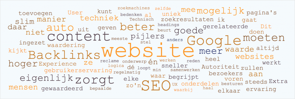 3 pijlers van SEO